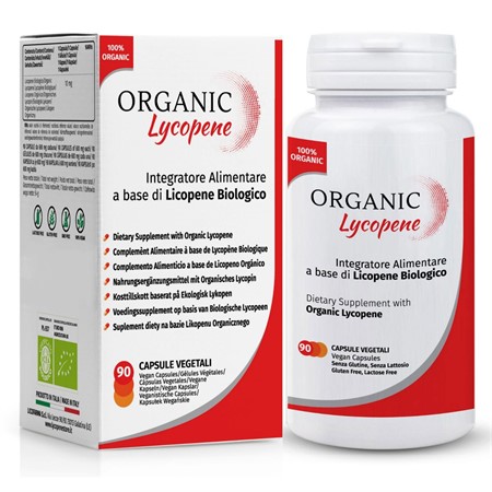 Organic Lycopene Integratore Antiossidante con Licopene Biologico 