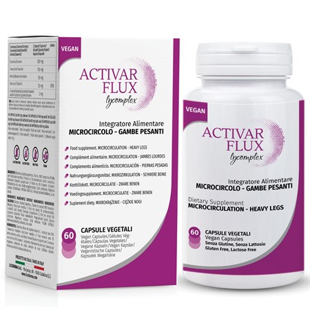 Activar Flux Integratore Utile a Sostenere la Funzionalità e il Benessere del Microcircolo