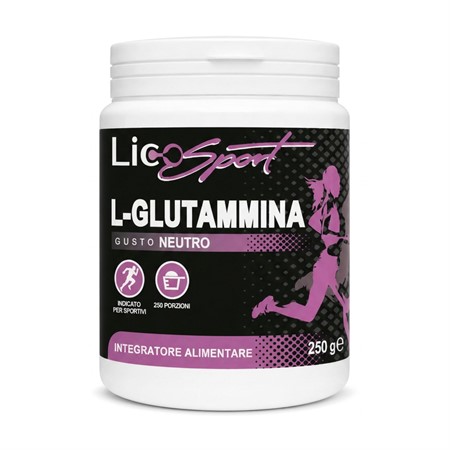 LICOSPORT INTEGRATORE ALIMENTARE A BASE DI L-GLUTAMMINA - GUSTO NEUTRO