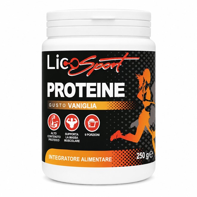 LICOSPORT INTEGRATORE DI PROTEINE CONCENTRATE DEL SIERO DEL LATTE