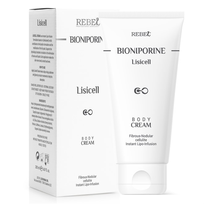 Bioniporine Lisicell Crema Specifica per Cellulite Fibrosa e Sclerotica