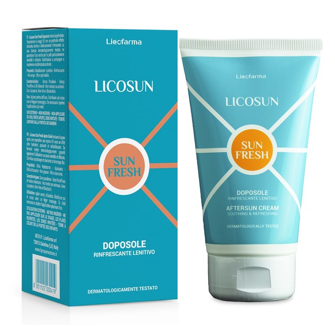 Licosun Sun Fresh Crema Doposole ad Azione Rinfrescante e Lenitiva