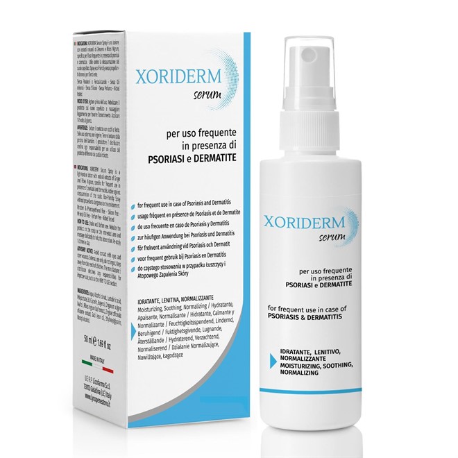 Xoriderm Serum Lozione Spray Idratante, Lenitiva e Normalizzate del Cuoio Capelluto Irritato