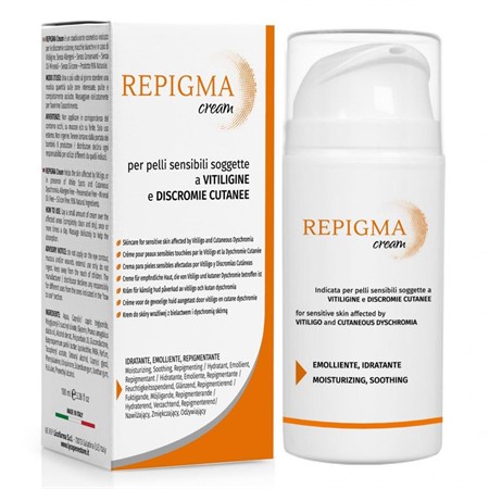 Repigma Cream Crema Utile per Pelli Soggette a Vitiligine e Discromie Cutanee
