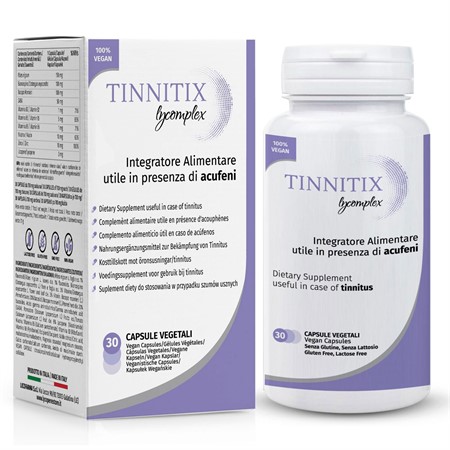 Tinnitix Lycomplex Integratore per Acufene e Benessere dell’Udito