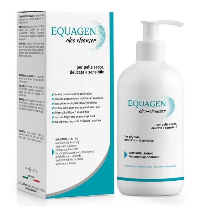 Equagen Oleodetergente Corpo per Pelli Sensibili, Delicate e Reattive